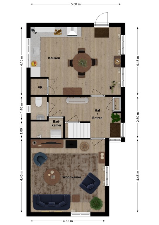 mediumsize floorplan